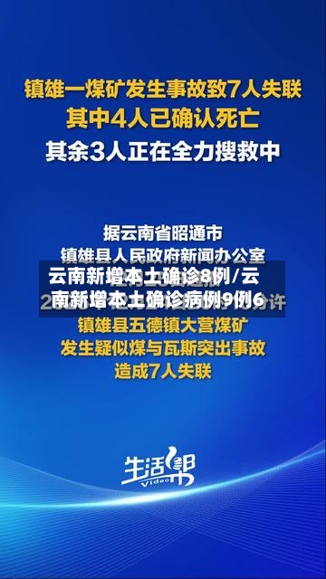 云南新增本土确诊8例/云南新增本土确诊病例9例6-第1张图片