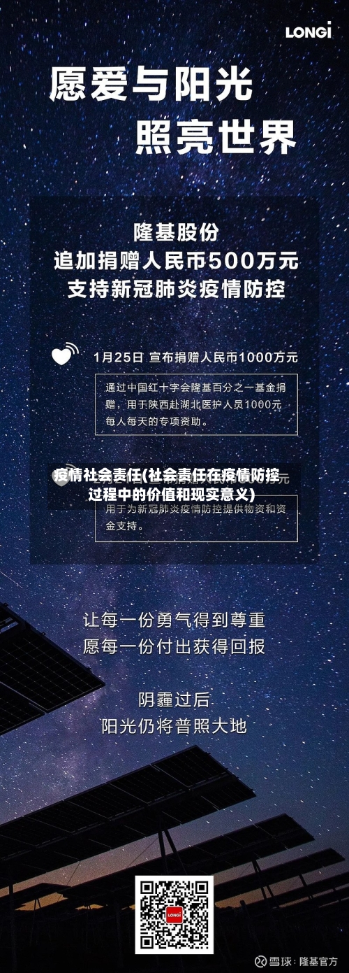 疫情社会责任(社会责任在疫情防控过程中的价值和现实意义)-第3张图片