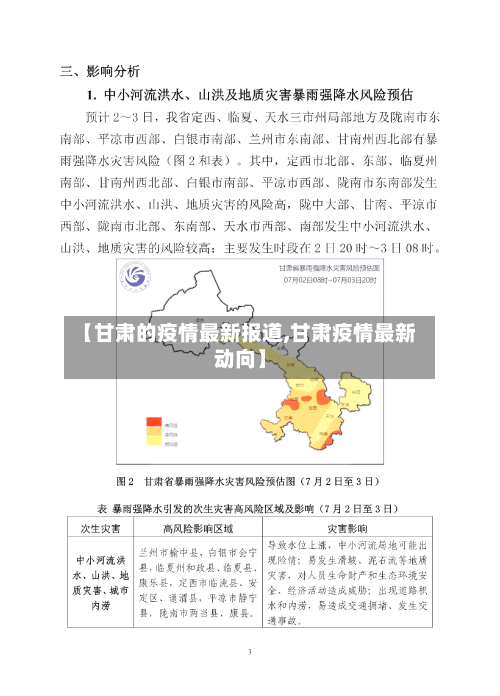 【甘肃的疫情最新报道,甘肃疫情最新动向】-第1张图片