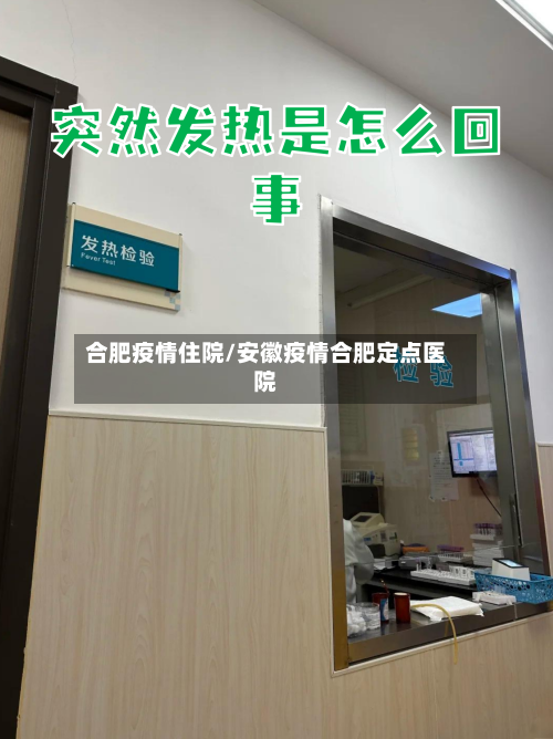 合肥疫情住院/安徽疫情合肥定点医院-第3张图片