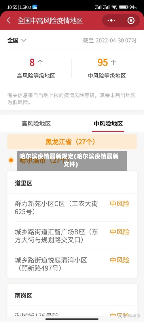 哈尔滨疫情最新规定(哈尔滨疫情最新文件)-第3张图片